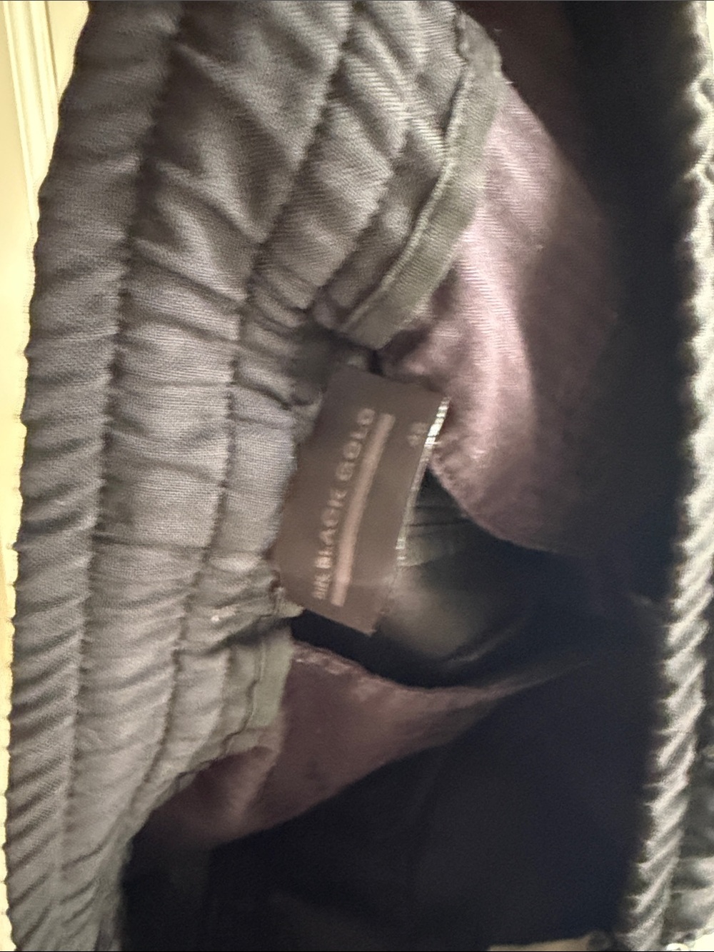 Diesel Black Gold Black Men's Jogger Sweatpants - Picture 3 of 5